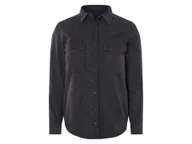 Koszule damskie - esmara® Koszula jeansowa damska z bawełny (Ciemnoszary, 34) - miniaturka - grafika 1