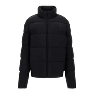 Kurtki damskie - Damska Kurtka ocieplana GUESS CLAUDIA LIGHT PUFFER JACKET V3BL13WFUD0-JBLK – Czarny - miniaturka - grafika 1