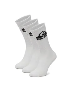 Quiksilver Skarpety AS_QUIKSILVER_101W_SS25 (3-PACK) Biały - Skarpetki męskie - miniaturka - grafika 1