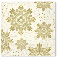 Obrusy i serwetki - Komplet serwetek 33 x 33 cm Boże Narodzenie TL610019 20 sztuk - miniaturka - grafika 1