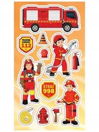 Szkolne artykuły papiernicze - Ranok-Creative Naklejki Strażacy - Ranok-Creative - miniaturka - grafika 1