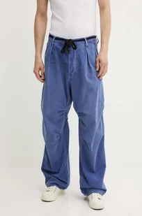 G-Star Raw spodnie bawełniane kolor niebieski proste D24487-D295 - Spodnie męskie - miniaturka - grafika 1