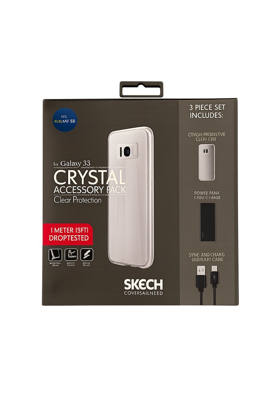 Skech SKECH Crystal Zestaw Akcesoriów Samsung Galaxy S8