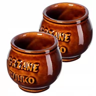 Kubki - Kubek kamionkowy Olympia 0.3L z napisem "Grzane Winko", 2 szt. - miniaturka - grafika 1