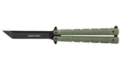 Noże - Nóż składany motylek K25 36249 Balisong Green (01RU36249) T 01RU36249 - miniaturka - grafika 1