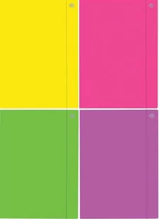Inter-druk Teczka z gumką A3+ Fluo (10szt) - Szkolne artykuły papiernicze - miniaturka - grafika 2