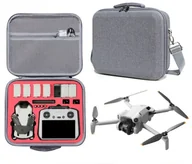 Akcesoria do drona - torba GRAY dron DJI Mini 3 / Mini 3 Pro / Mini 4 Pro RC-2 / RC-N2 lekka pojemna z paskiem - miniaturka - grafika 1