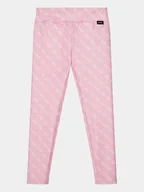 Legginsy - Guess Legginsy J4RB02 MC01P Różowy Slim Fit - miniaturka - grafika 1