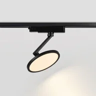 Lampy pozostałe - OXYLED Lampa do szynoprzewodu LUCENA SLIM 12W 4000K czarny 893111 OXYLED - miniaturka - grafika 1