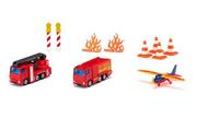 Samochody i pojazdy dla dzieci - Siku zestaw 6330 Super zestaw wozów strażackich i akcesoriów - miniaturka - grafika 1