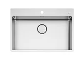 Zlewozmywaki - Falmec Zlewozmywak Garda Inox 70 - miniaturka - grafika 1