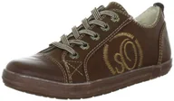 Buty dla dziewczynek - s.Oliver Sneakersy dziewczęce, brązowy - Braun Nut 440-34 EU - miniaturka - grafika 1