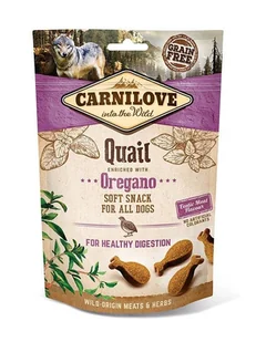Carnilove Carnilove Semi-Moist Snack Quail & Oregano 200g 8595602527359 - Przysmaki dla psów - miniaturka - grafika 2