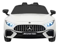 Pojazdy elektryczne dla dzieci - Pojazd Mercedes Benz AMG SL63 Biały - miniaturka - grafika 1