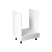 Szafki kuchenne - Szafka Dolna Pod Zabudowę Piekarnika D60ZK Royal Gała Meble Biały - miniaturka - grafika 1