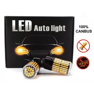 motoLEDy żarówki LED 2x W21W 7440 12-24V CANBUS pomarańczowa PREMIUM kierunkowskaz 541 - Żarówki samochodowe - miniaturka - grafika 1