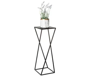 Kwietnik nowoczesny czarny stojący 70 cm - Kwietniki - miniaturka - grafika 2