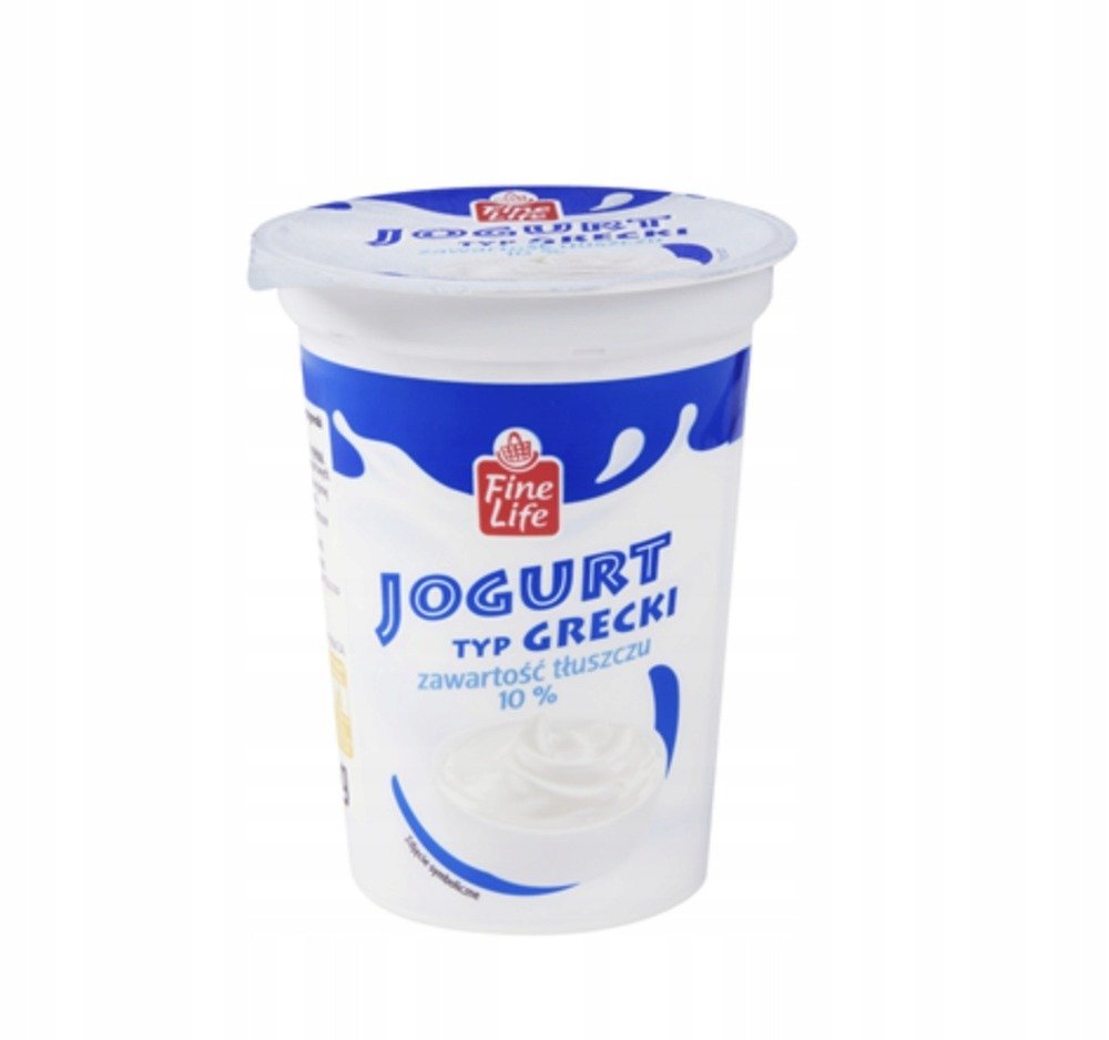 Jogurt grecki naturalny bez laktozy 400 g