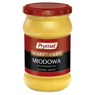 Prymat Musztarda miodowa 310 g - Musztardy - miniaturka - grafika 1