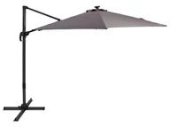 Parasole ogrodowe - LIVARNO home Parasol ogrodowy z oświetleniem solarnym LED, Ø 300 cm - miniaturka - grafika 1
