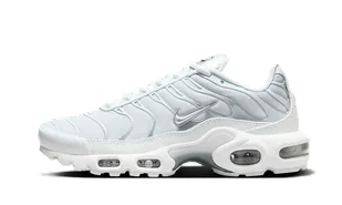 Nike Air Max Plus White Metallic Silver - Buty sportowe męskie Nike Air Max Plus White Metallic Silver - Buty sportowe męskie - miniaturka - grafika 1