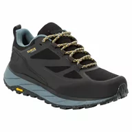 Buty trekkingowe męskie - Jack Wolfskin Terraventure Texapore Low Shoes Men, szary/czarny UK 8,5 | EU 42,5 2022 Buty turystyczne 4051621-6364-085 - miniaturka - grafika 1