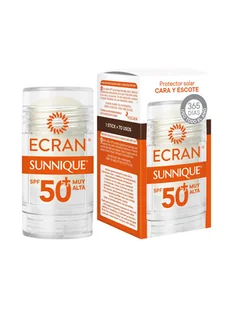 Ecran Sunnique Face And Neckline Spf50+ Stick 30 ml - Kremy do twarzy - miniaturka - grafika 1