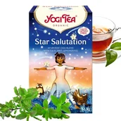 Herbata - Ajurwedyjska Herbata Yogi Tea Star Salutation EKO 17szt ziołowa tulsi mięta - miniaturka - grafika 1