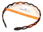 Ozdoby do włosów - Top Choice Opaska do włosów bursztynowa (27758) - miniaturka - grafika 1