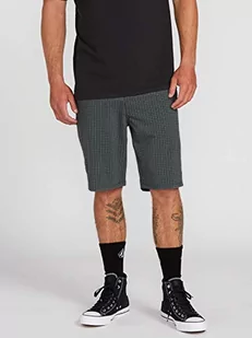 Volcom krótkie spodenki męskie Frickin Snt Mix 20" brązowy dark charcoal 26 - Spodenki męskie - miniaturka - grafika 1