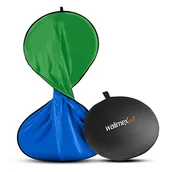 Inne akcesoria studyjne - Walimex Składane tło Zielone/Niebieskie 150x210cm 20731 - miniaturka - grafika 1