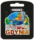 Magnesy - Magnes I love Poland Gdynia ILP-MAG-C-GDY- 36 - miniaturka - grafika 1