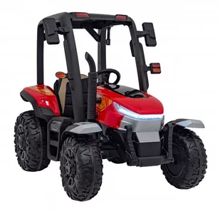 Traktor BLAST Z Przyczepką Czerwony - Pojazdy elektryczne dla dzieci - miniaturka - grafika 2