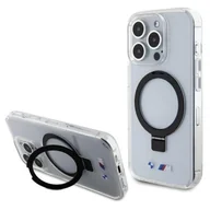 Etui i futerały do telefonów - Etui BMW Ring Stand M Collection MagSafe na iPhone 15 Pro Max - przezroczyste - miniaturka - grafika 1