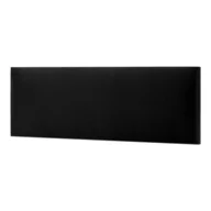 Panele ścienne i boazeria - Panel Ścienny Tapicerowany 3D Prostokąt 60X30 Cm Czarny T01 Welurowy - miniaturka - grafika 1