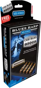 HOHNER Blues Harp MS, C/D/E/G/A, 5 sztuk - Instrumenty dęte - miniaturka - grafika 1