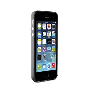 PURO Etui Ultra Slim 0.3 mm do iPhone 5/5S/SE Czarny (IPC503BLK) - Etui i futerały do telefonów - miniaturka - grafika 1