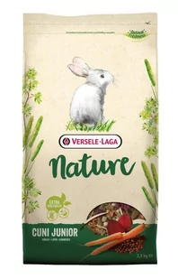 Versele-Laga Cuni Junior Nature 2,3kg dla młodych królików miniaturowych 24038-uniw - Karma dla gryzoni - miniaturka - grafika 1