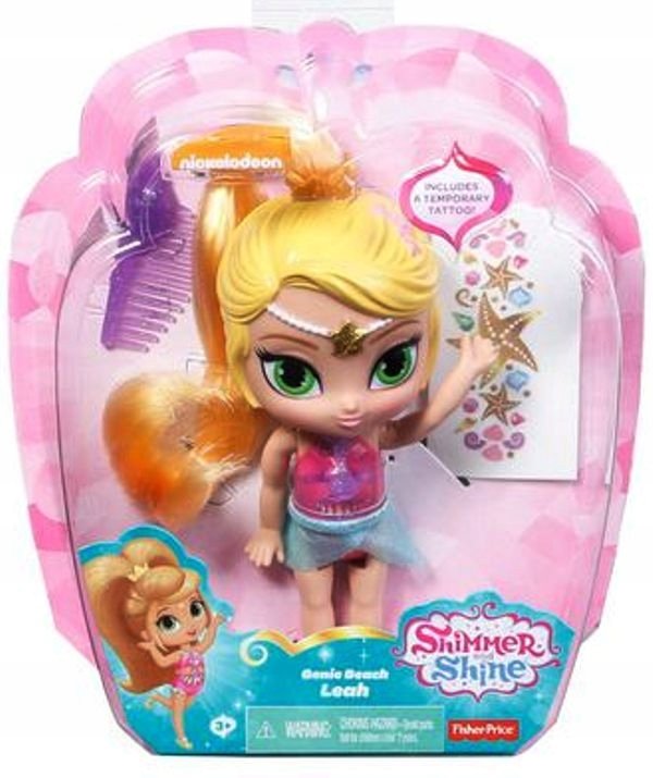 Fisher Price Leah Plaża Beach Shimmer I Shine Lalka 15cm