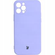 Etui i futerały do telefonów - Bizon Etui Case Silicone iPhone 12 Pro fioletowe BCSIP12PLPU - miniaturka - grafika 1