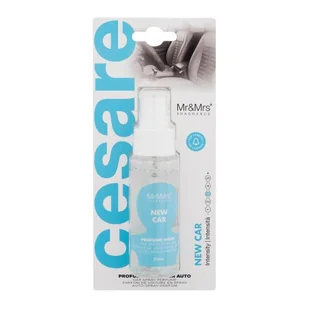 Mr&Mrs Fragrance Cesare Car Spray Perfume New Car Zapach samochodowy 50 ml - Zapachy samochodowe - miniaturka - grafika 1