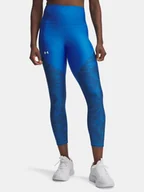 Spodnie sportowe damskie - Under Armour Legginsy funkcyjne w kolorze niebieskim - miniaturka - grafika 1