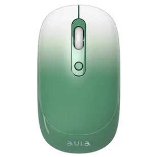 Aula AM207 2.4G z 4 klawiszami (800-1900dpi) Zielona - Myszki - miniaturka - grafika 1