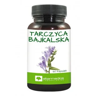 Alter Medica Medica Medica: tarczyca bajkalska ekstrakt 4:1 300mg - 60 szt. - Suplementy naturalne Alter Medica Medica Medica: tarczyca bajkalska ekstrakt 4:1 300mg - 60 szt. - Suplementy naturalne - miniaturka - grafika 1