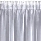 Firany - Firana gotowa EUROFIRANY Alia 140 x 270 cm Biały - miniaturka - grafika 1