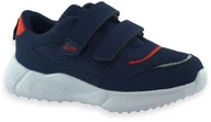 Buty dla chłopców - Chłopięce buty sportowe do szkoły Befado 452Y/Q006 Granatowe - miniaturka - grafika 1
