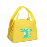 Torby termiczne - Torba Termiczna Śniadaniówka Lunch Box Krokodyl - miniaturka - grafika 1