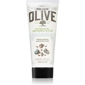 Balsamy i kremy do ciała - Korres Pure Greek Olive Body Cream Sea Salt 200ml - miniaturka - grafika 1