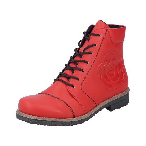 Rieker Damskie sztyblety 73504, czerwone, 41 EU, czerwony, 41 EU