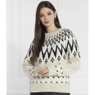 Swetry damskie - Silvian Heach Sweter | Regular Fit | z dodatkiem wełny - miniaturka - grafika 1